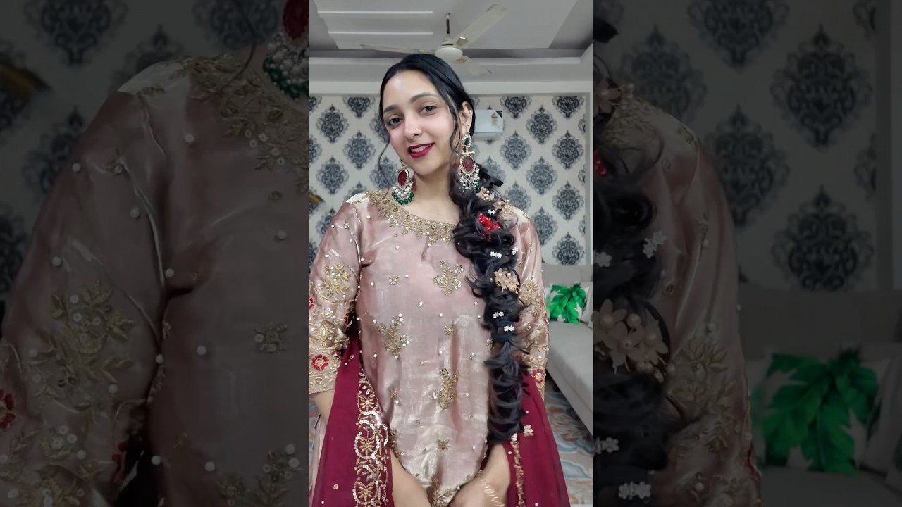 Messy braid banana itna aasaan tha kya???🤯 