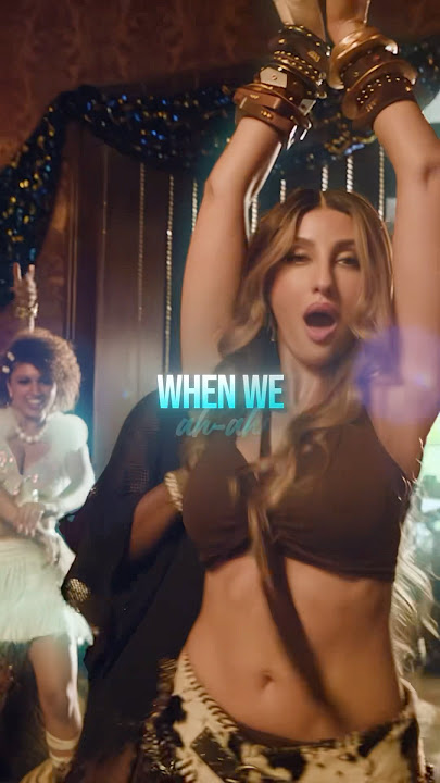 Lyrical video 😍🤎 #ohmamatetema #norafatehi #dancewithnora