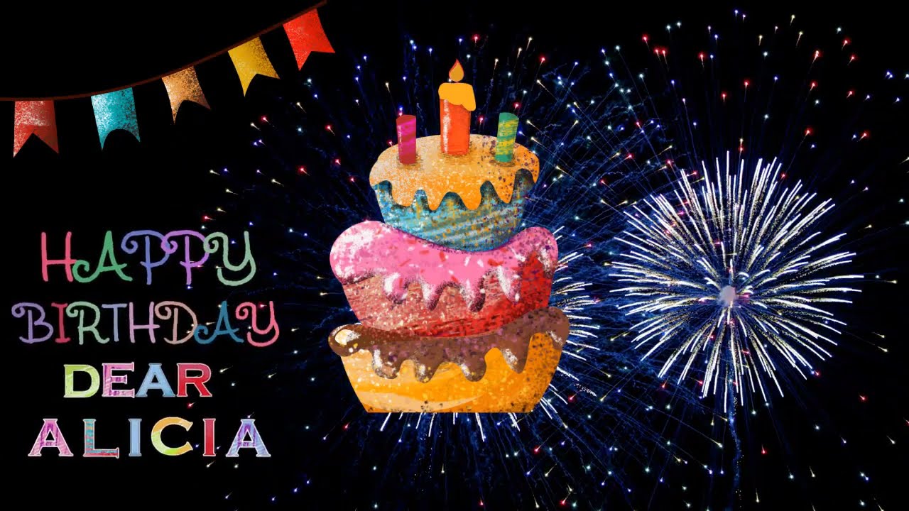 Happy birthday Alicia - YouTube