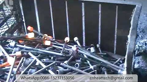 Induction Heater of  bolt nut fasteners end heating forging applications