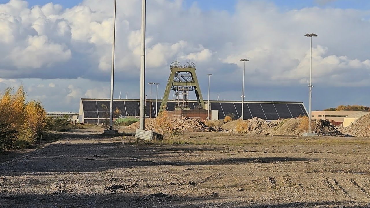 RAG Bergwerk Auguste Victoria 3/7 Abrissarbeiten Anfang November 2025