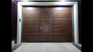 Изготовление Ворот С Встроенной Калиткой И Перекрас Всего.