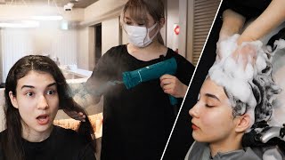 I went to Japanese Cultural Head SPA in Tokyo, Soft Spoken ASMR