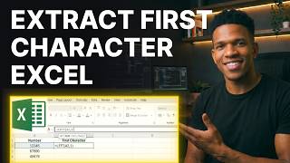 How to Get First Character from a Number in Excel (2026) | Step-by-Step