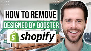 How To Remove Designed By Booster Theme On Shopify 2022 (Easy Tutorial)