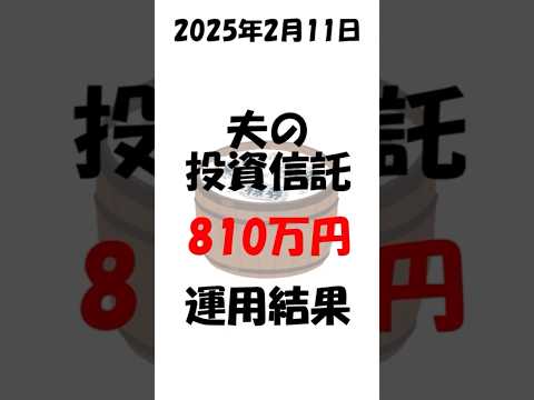 【新NISA、旧NISA、インド】夫の2025年2月11日投資信託結果　#インド株  #投資