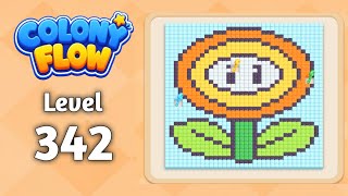 Colony Flow level 342 walkthrough solution gameplay 