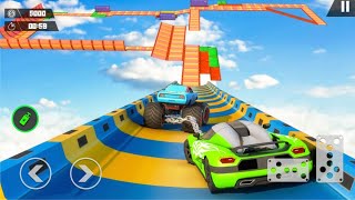 Chainer Car Mega Ramp Car Stunt 3D Gameplay Lv 4 #3 ⁉️ 🔴 screenshot 4