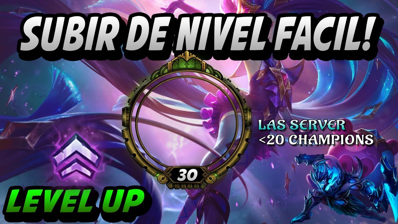 Como Subir Mas Rapido De Nivel En Lol