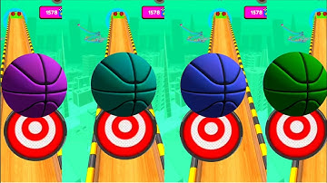 Going Balls New Update: 4x  Reaction Ball  Run  Gameplay, walkthrough Android iOS (Part 110)