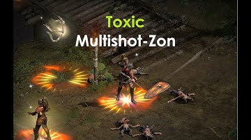 Toxic Multishot-Zon - D2R Off-Meta Build