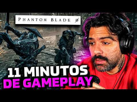 CROZÃO MALUCO COM 11 MINUTOS DE GAMEPLAY DE PHANTOM BLADE ZERO!!