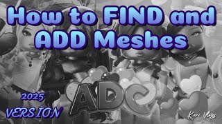 How to Find and Add Meshes on Roblox| UPDATED VERSION