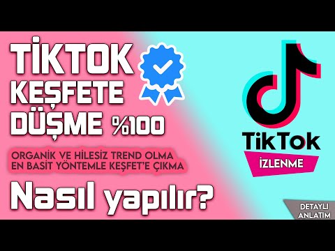 GARANTİLİ TİKTOK KEŞFETE DÜŞME Taktiği 2023 | Tiktok izlenme & tiktok takipçi keşfet hilesi!