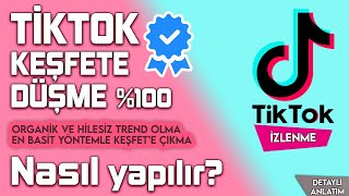 Garanti̇li̇ Ti̇ktok Keşfete Düşme Taktiği 2023 Tiktok Izlenme Tiktok Takipçi Keşfet Hilesi