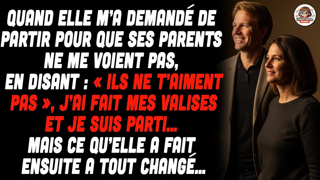 Elle M’a Dit De Partir Si Je N’aimais Pas Sa Vie, Puis Est Partie En Boîte Avec Lui.