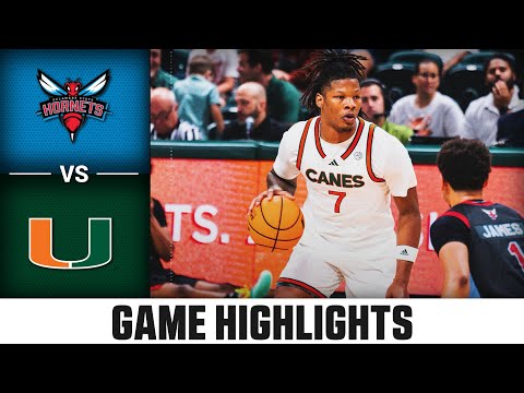 Delaware State vs. Miami Game Highlights | 2025-26 ACC Men's Basketball