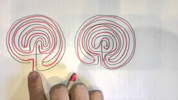 😮How to Draw True 3 & 5 Circuit Labyrinths