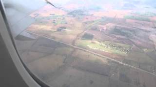 Approaching Buenos Aires Ezeiza International Airport, Argentina - May 13, 2015