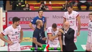 #SuperLega - L'infortunio alla spalla di Riccardo Sbertoli