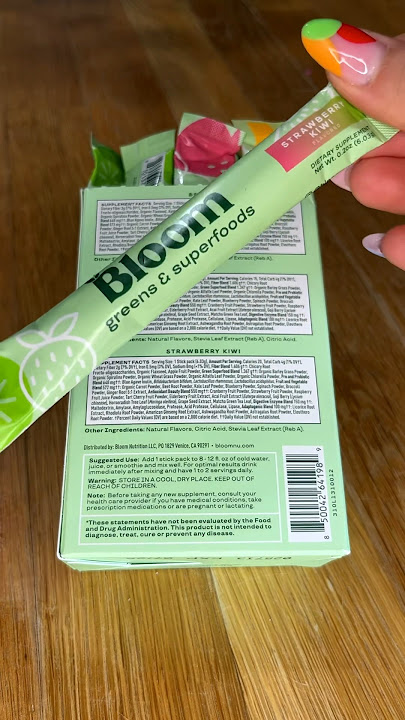 Is bloom worth it?? ✅ #drink #shorts #try #rating #bloom #cold #green #vitamin #health #healthy