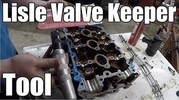 Subaru Head Valve Seal Replacement with Lisle Valve Keeper Tool