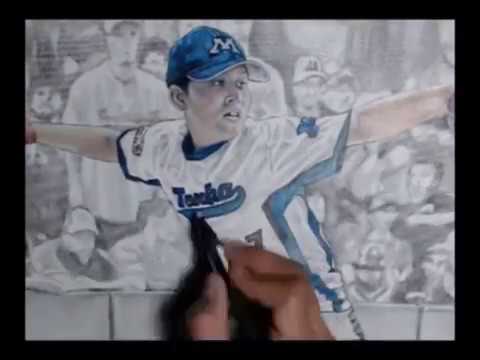 Winning Pitcher - Oil Painting