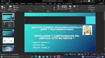 Instalación y configuración del servidor Http en CentOs 7