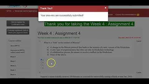 NPTEL Blockchain and its Applications  week 4 Assignment 4 solutions Jan 2025
