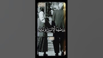 وَوَصَّیۡنَا ٱلۡإِنسَـٰنَ بِوَ ٰ⁠لِدَیۡهِ❤️ الشيخ محمود القزاز  #القران_الكريم #تلاوه_خاشعه #fyp