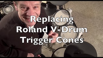 Roland eDrum Trigger Cones: Replacement and Performance Comparison.