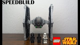 LEGO Star Wars 75300 Imperial TIE Fighter Speed Build