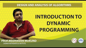 Introduction to dynamic programming