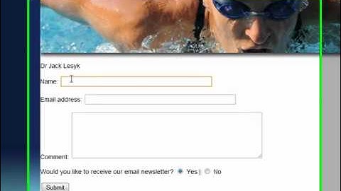 Using php to generate an email from a web form
