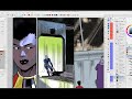 How to color comics tutorial with toyin ajetunmobi of etan comics