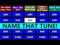 Guess the song jeopardy style  quiz 22