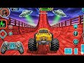 Impossible Mega Ramp Stunt vs Monster Trucks (Dangerous Tracks) | Android Gameplay 2026 
