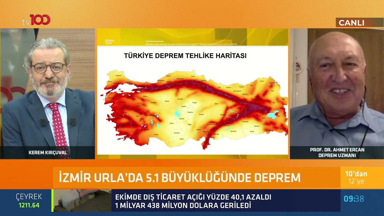 izmir depremi ne anlama geliyor deprem uzmani prof dr ahmet ercan anlatti youtube