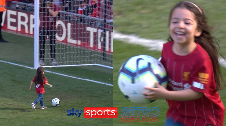 Mohamed Salah's daughter scoring at Anfield - DayDayNews