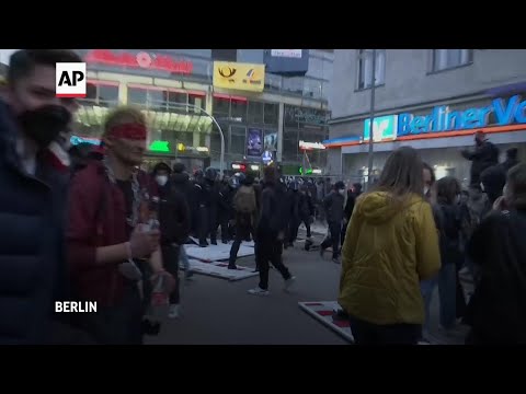 Clashes In Berlin During May Day March