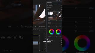 How To Color Grade Your Videos Fast In Adobe Premiere Pro #Shorts