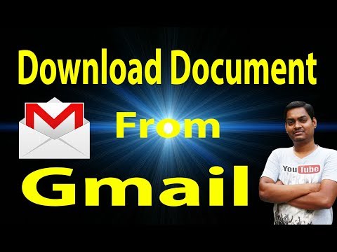 how to download document from gmail 2018