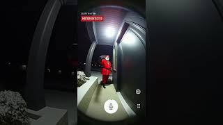 Even Santa Can’t Pass AI Security#SantaClaus #AI #SmartHome #DoorbellCam #Christmas