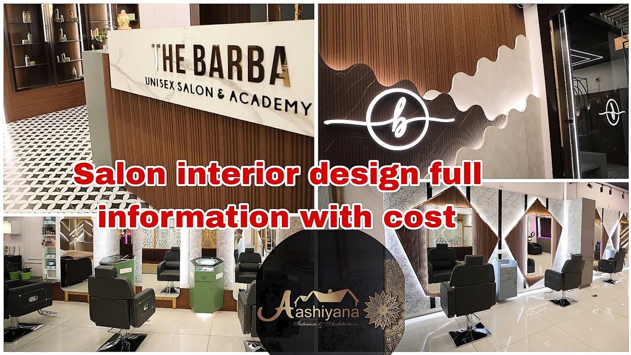Luxury  Salon Interior Design | Project Story Ep 36 | Aashiyana Interiors & Architectures