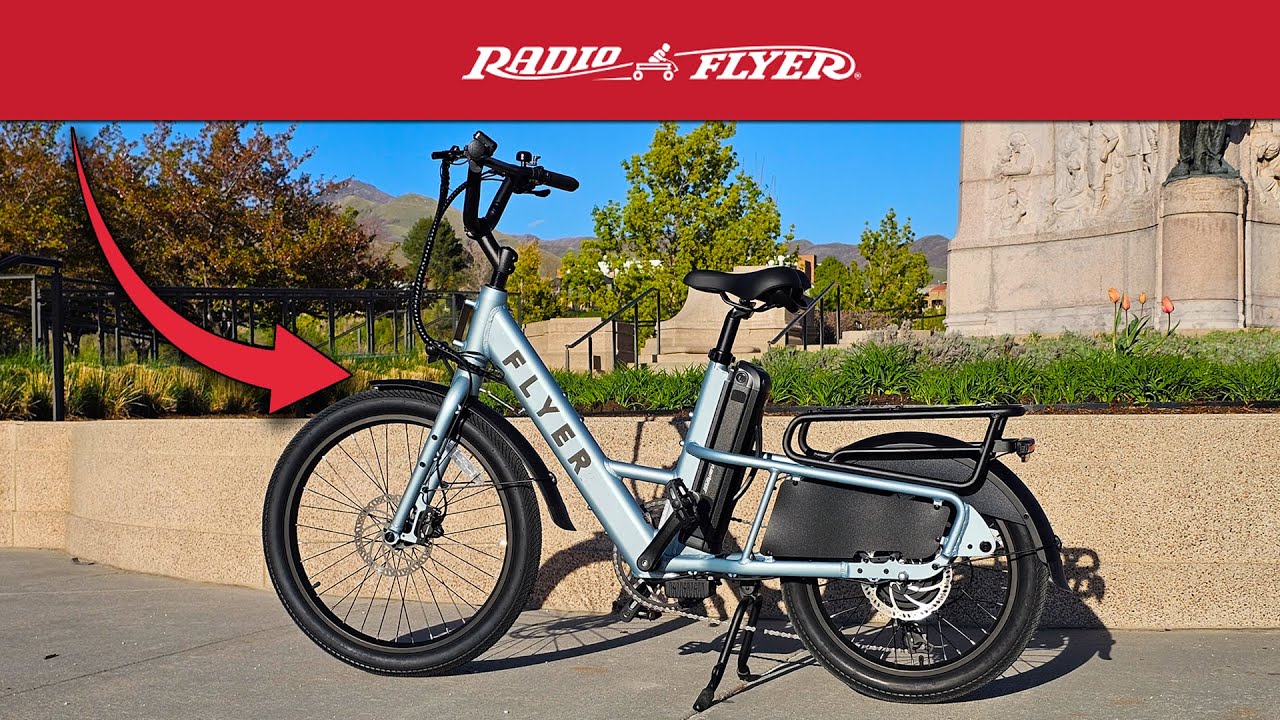 Radio Flyer Flex - All Around Utility e-Bike Reviewed - YouTube