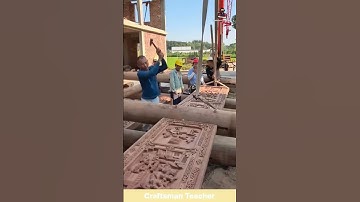 Ancient Joinery Mastery Building with Precision, No Nails Needed #shorts