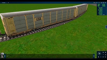 Trainz Model Railroad 2017.Testing Track layout