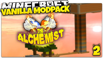 Minecraft | MOB GRINDER | THE ALCHEMIST #2 | Skyblock Vanilla Mod Pack (Minecraft Vanilla Mods)