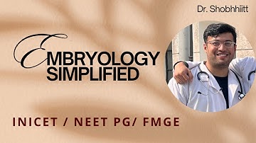  Anatomy RR INICET NEET PG- EMBRYOLOGY Part 1 | Crack any exam in first attempt🔥