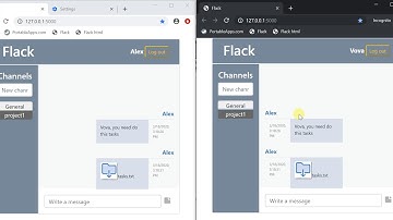 Project 2: Flack(cs50w)